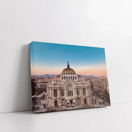 Palacio de Bellas Artes Mexico City Sunset