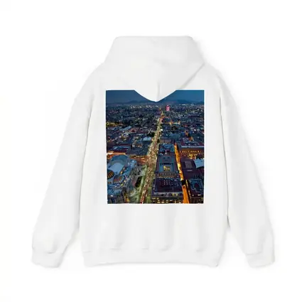 Mexico City Skyline Aerial Night View