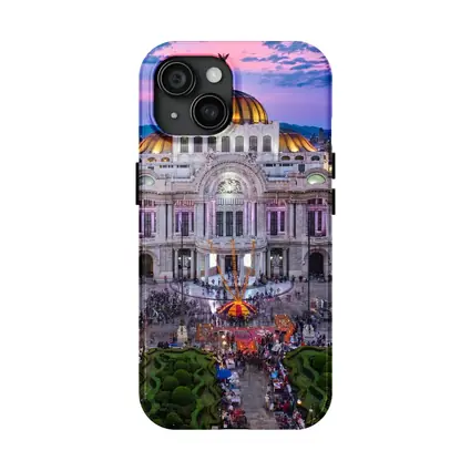 Palacio de Bellas Artes Mexico City Dusk