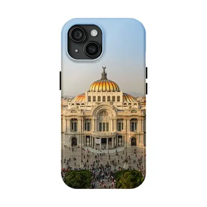 Palacio de Bellas Artes Mexico City Aerial