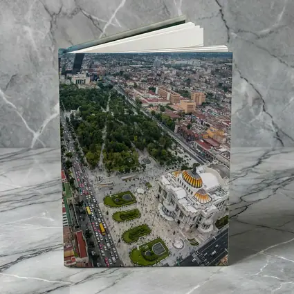 Mexico City Aerial View Palacio Bellas Artes