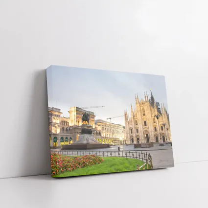 Milan Cathedral Piazza Duomo Dawn Square