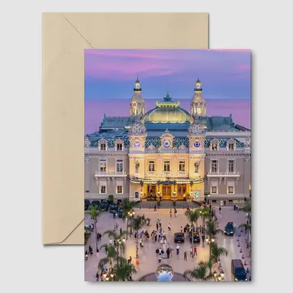Monte Carlo Casino Square at Dusk