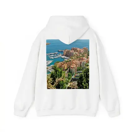 Monaco Harbor Aerial View Mediterranean Coast