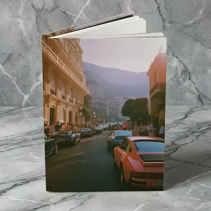 Porsche 911 Street Scene Monaco Sunset