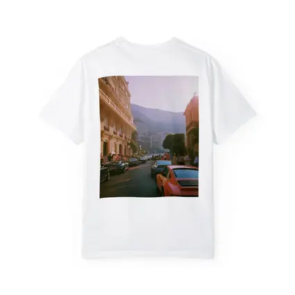 Porsche 911 Street Scene Monaco Sunset