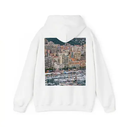 Monaco Harbor Skyline Hillside City View