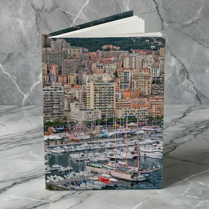 Monaco Harbor Skyline Hillside City View