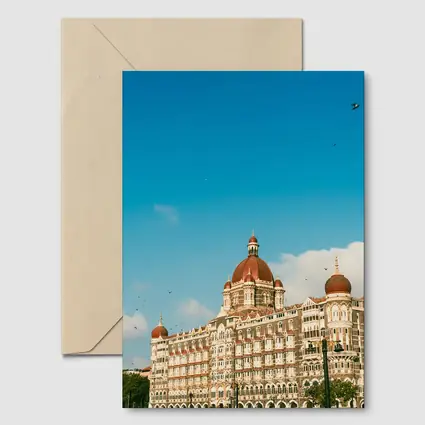 Taj Mahal Palace Hotel Mumbai Blue Sky