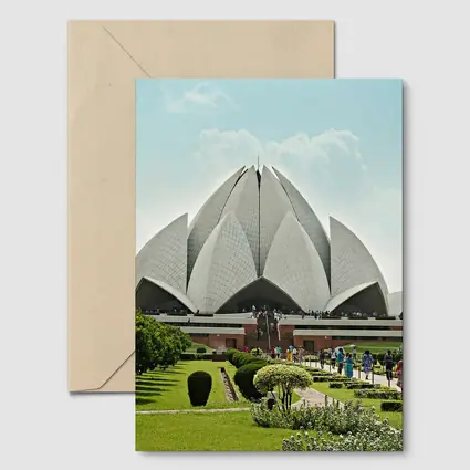 Lotus Temple Bahai House New Delhi India