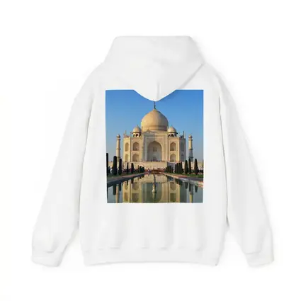 Taj Mahal Reflecting Pool Blue Sky