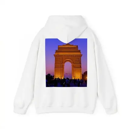 India Gate New Delhi Dusk Sky