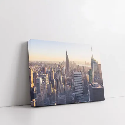 New York City Skyline Empire State Sunset