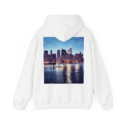 Manhattan Skyline Across East River Dusk