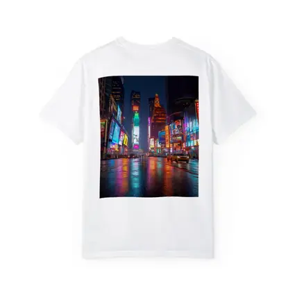 Times Square New York City Rainy Night