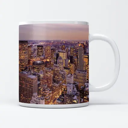 New York City Skyline At Dusk