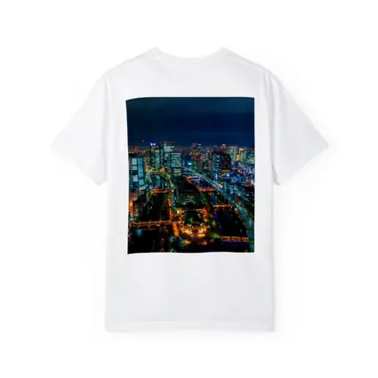 Osaka Japan City Skyline At Night