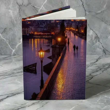 Charles Bridge Prague Castle Night Lights