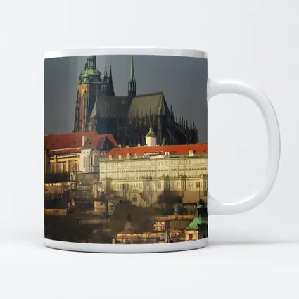 Prague Castle Cathedral Gothic Skyline View
