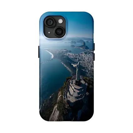 Christ the Redeemer Rio de Janeiro Aerial View