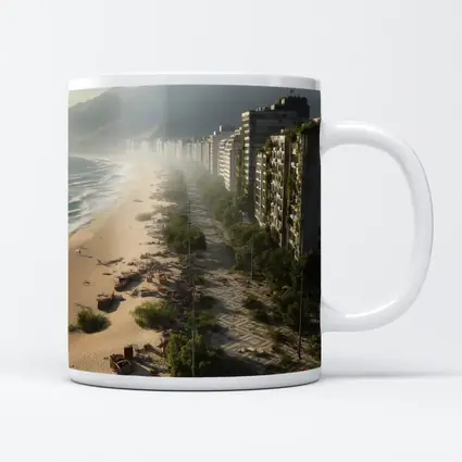 Abandoned Copacabana Beach Overgrown City Ruins