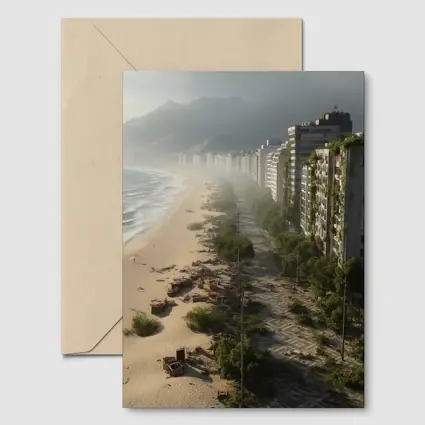Abandoned Copacabana Beach Overgrown City Ruins