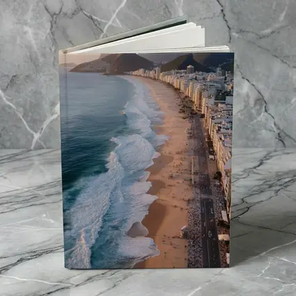 Copacabana Beach Rio De Janeiro Aerial View