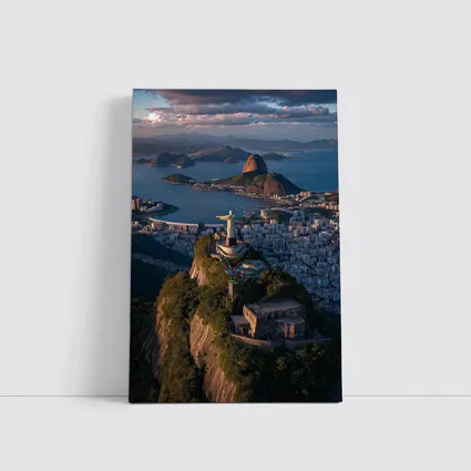 Christ the Redeemer Rio de Janeiro Aerial View