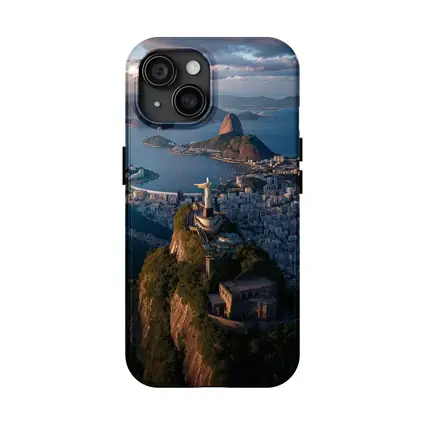 Christ the Redeemer Rio de Janeiro Aerial View