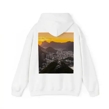 Rio de Janeiro Sunset Golden Sky Cityscape