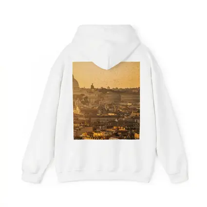 Rome Skyline Golden Sunset St Peters Basilica