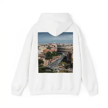 Colosseum Rome Italy Aerial City View