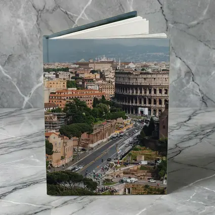 Colosseum Rome Italy Aerial City View