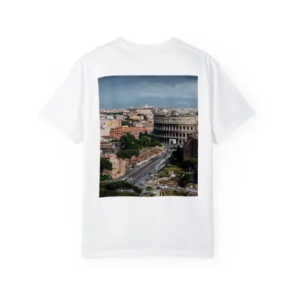 Colosseum Rome Italy Aerial City View