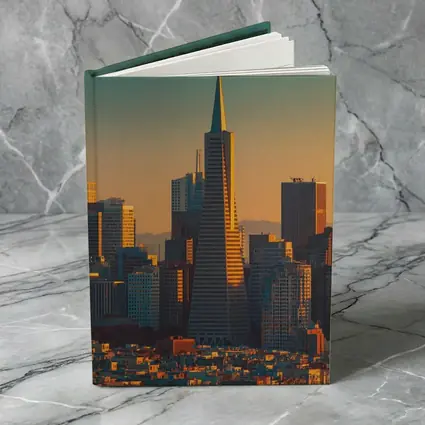 Transamerica Pyramid San Francisco Golden Skyline