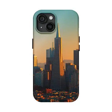Transamerica Pyramid San Francisco Golden Skyline