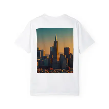 Transamerica Pyramid San Francisco Golden Skyline