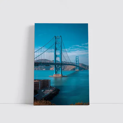 Golden Gate Bridge San Francisco Blue Sky