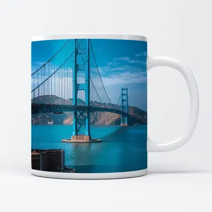 Golden Gate Bridge San Francisco Blue Sky