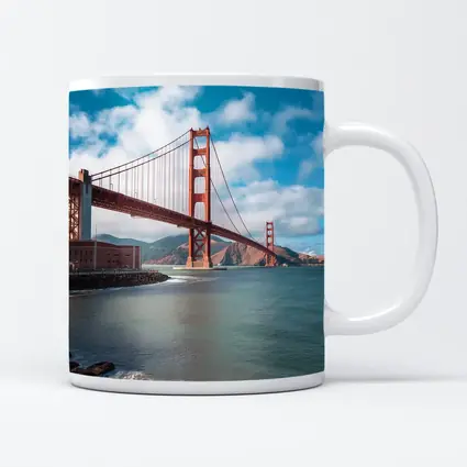 Golden Gate Bridge San Francisco Coastal View