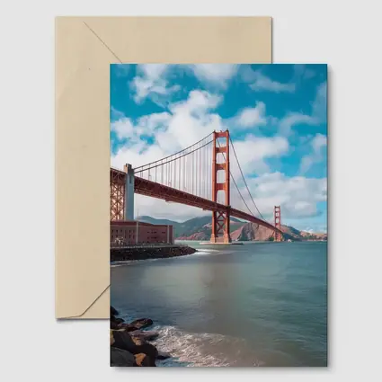 Golden Gate Bridge San Francisco Coastal View