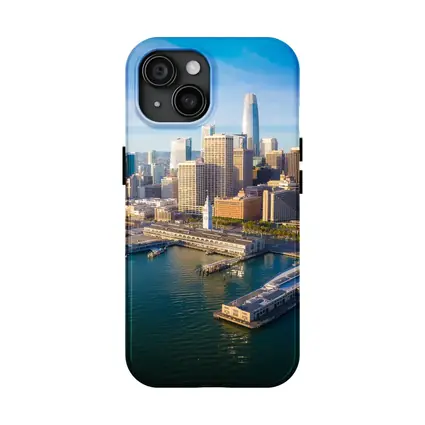 San Francisco Skyline Aerial Waterfront Bay View