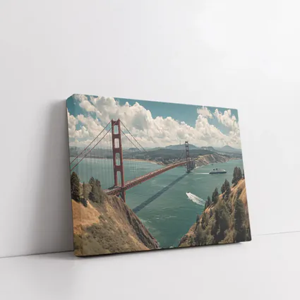 Golden Gate Bridge San Francisco Bay View