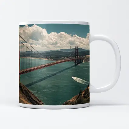 Golden Gate Bridge San Francisco Bay View