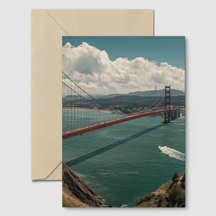 Golden Gate Bridge San Francisco Bay View
