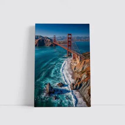 Golden Gate Bridge San Francisco Coastal View
