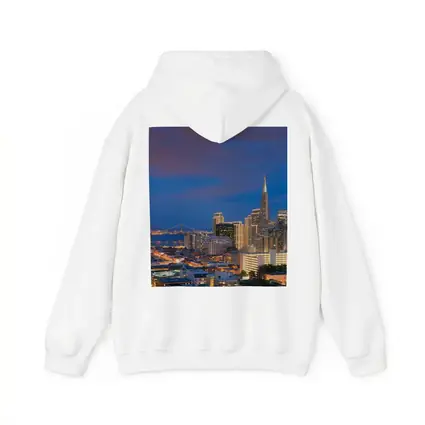 San Francisco Skyline At Blue Hour Dusk