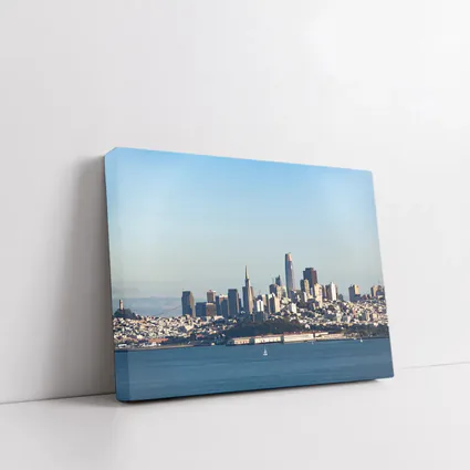 San Francisco Skyline Bay Water Clear Sky