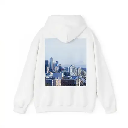 Seattle Skyline Space Needle Mount Rainier