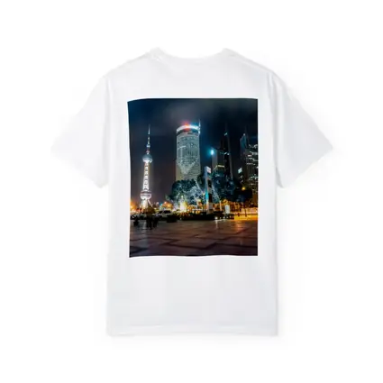 Shanghai Pudong Skyline Oriental Pearl Tower Night